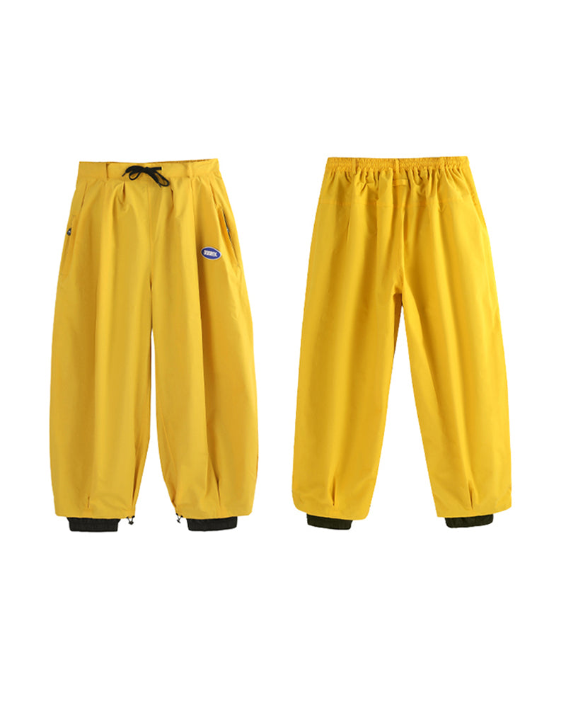 Ski Wear Snowboard Gear Super Baggy Snow Pants -Unisex