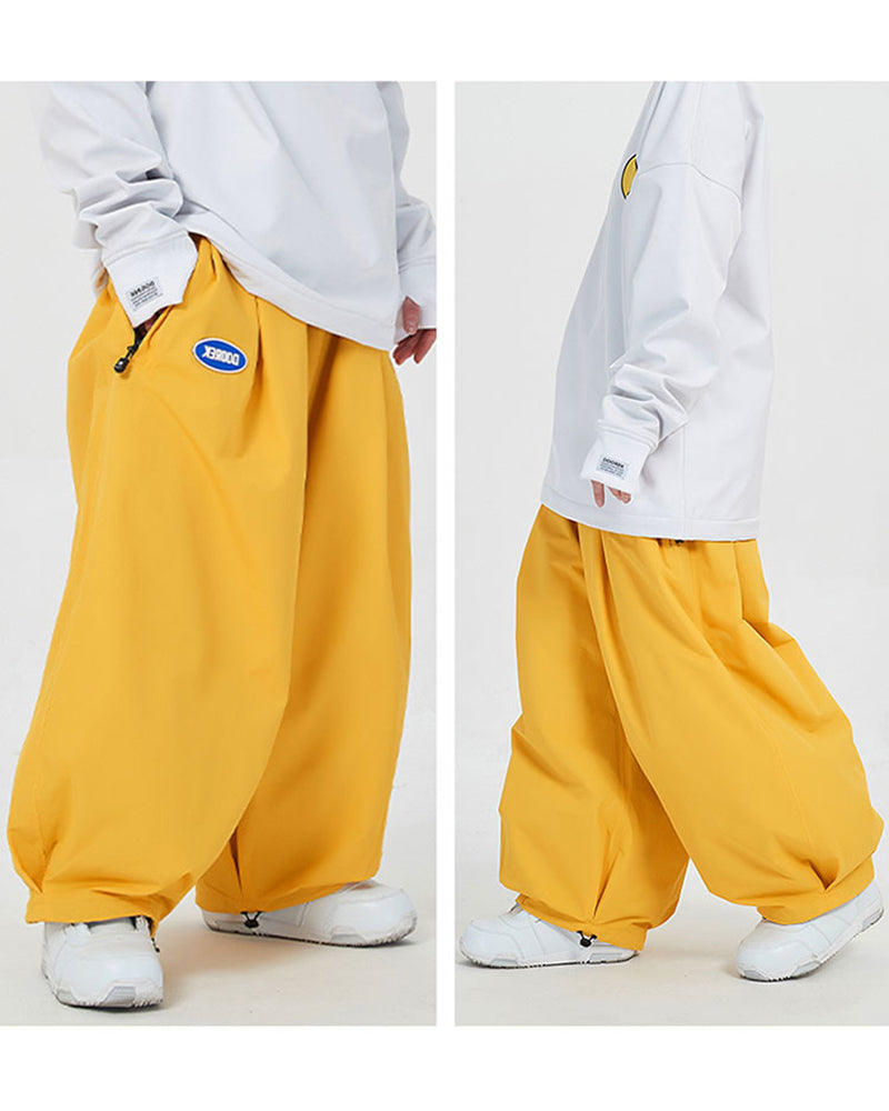 Ski Wear Snowboard Gear Super Baggy Snow Pants -Unisex