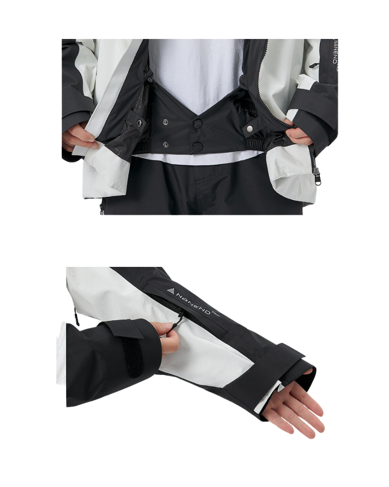 Ski Wear 3L Baggy Snowboard Jacket - Unisex