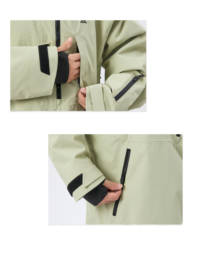 Ski Wear 3L Waterproof Snowboard Ski Jacket -Unisex