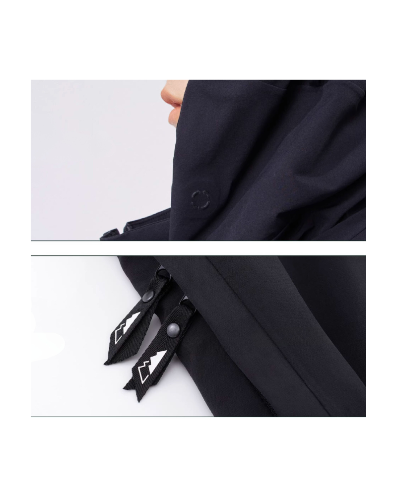 Ski Wear 3L Waterproof Ski Jacket&Bibs Suit -Unisex