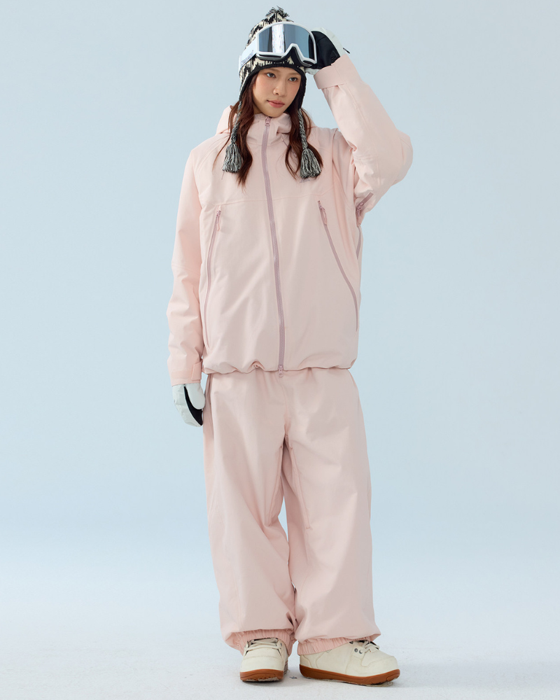 Ski Wear 3L Waterproof Insulated Ski & Snowboard Suit Set - Unisex
