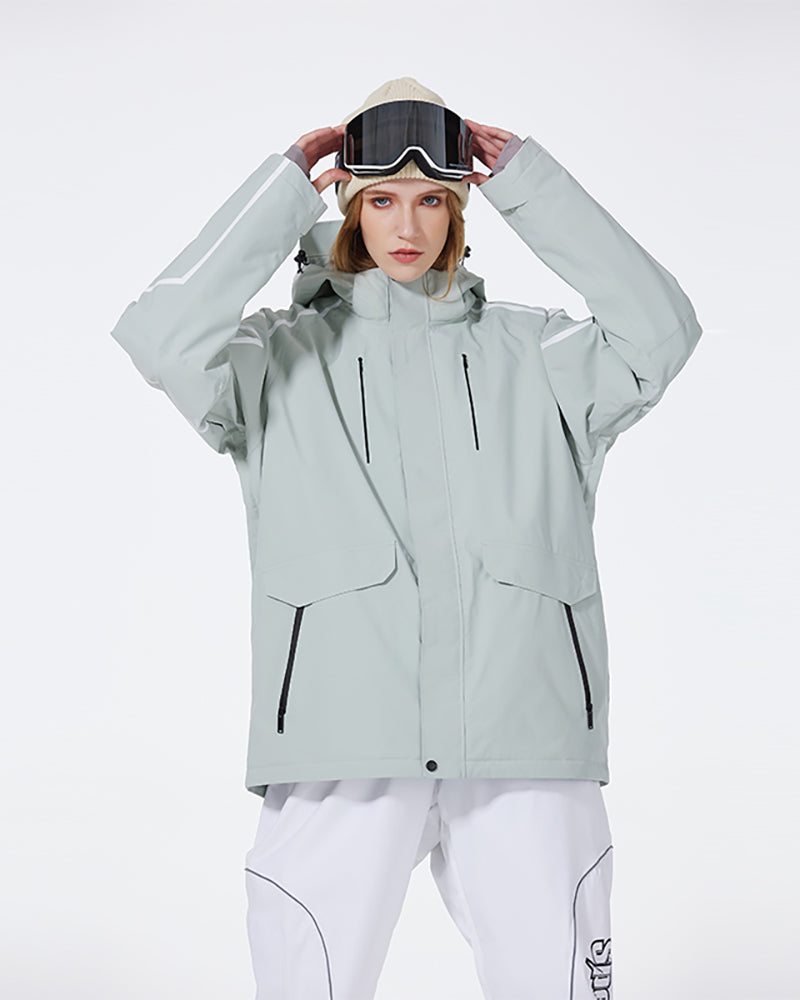 Ski Wear Insulate Snow Jacket&Pants Suit - Unisex (Single Unit Available)