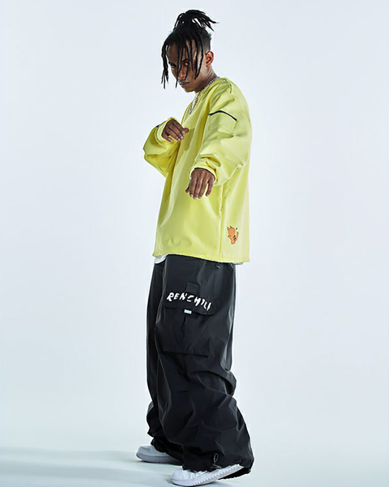 Ski Wear Sport Thick Baggy Snow Pants - Unisex