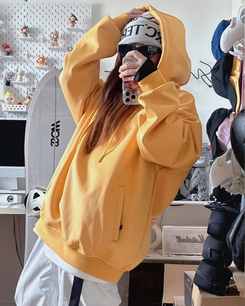 Ski Wear Loose Fit Waterproof Snowboard Ski Hoodie - Unisex