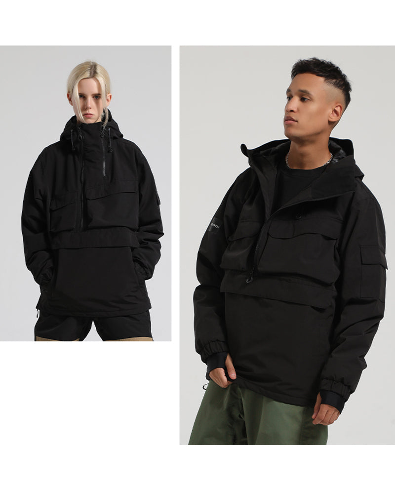Ski Wear Multi-pocket Cargo Ski Jacket - Unisex