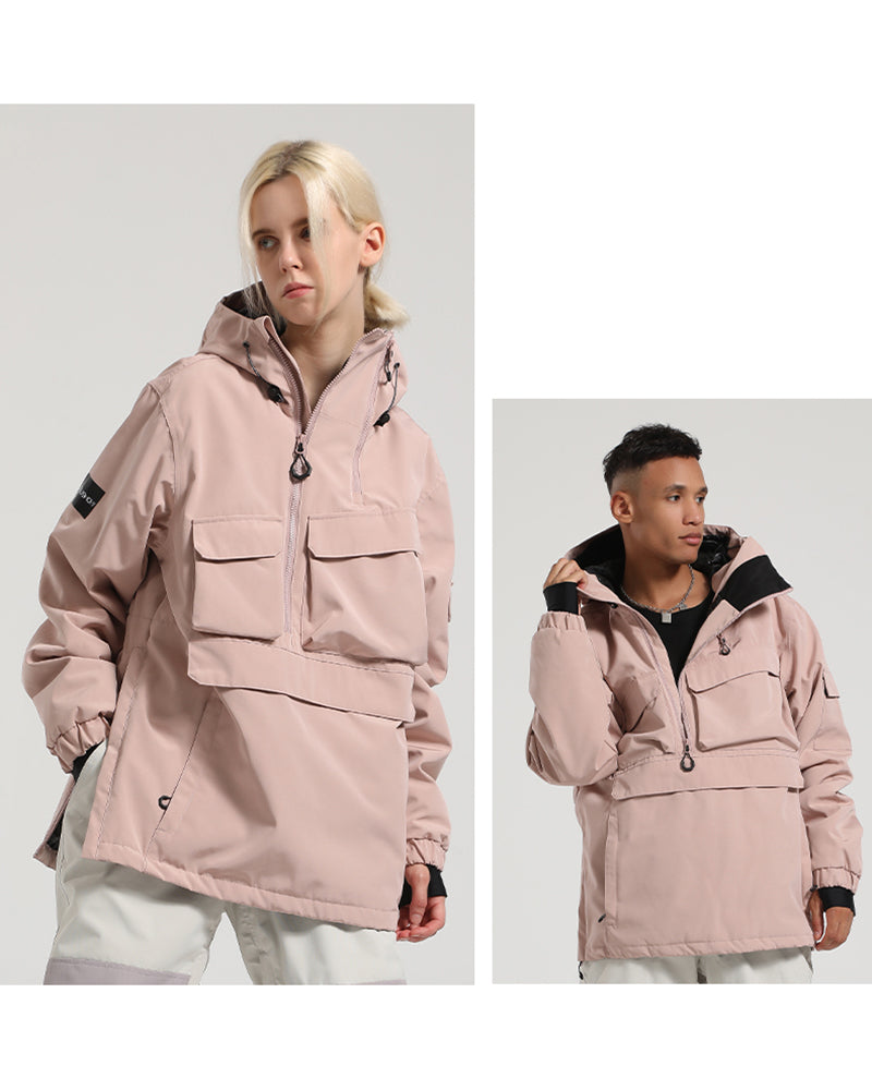 Ski Wear Multi-pocket Cargo Ski Jacket - Unisex