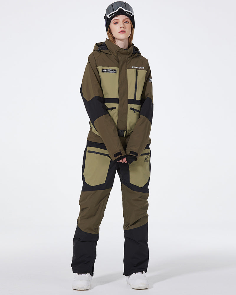 Ski Wear Niche Functionality Jumpsuit Snow Suit -Unisex