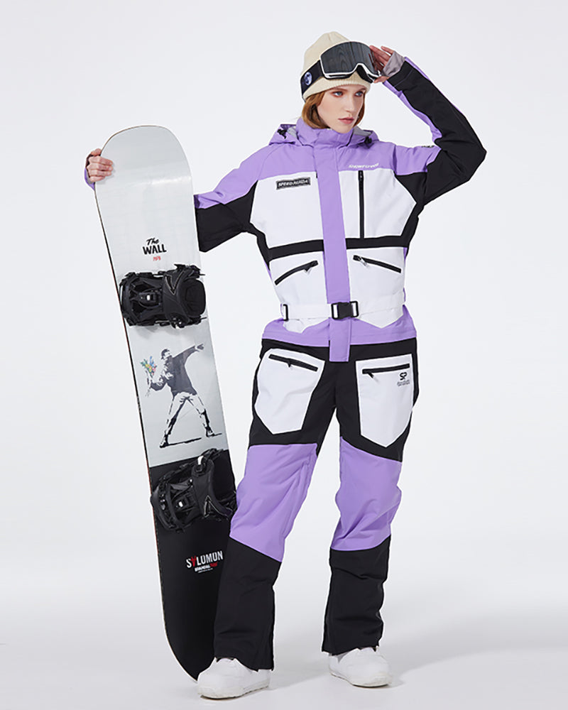 Ski Wear Niche Functionality Jumpsuit Snow Suit -Unisex