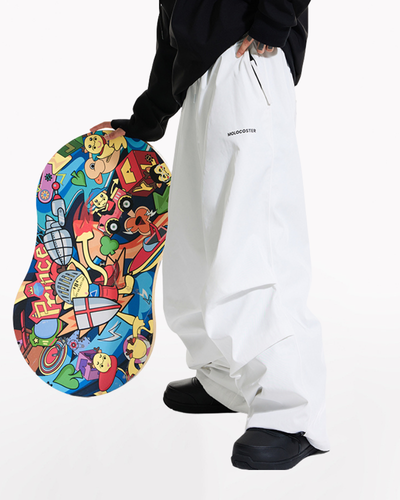 Ski Wear Snowboarding Baggy Snow Pants -Unisex