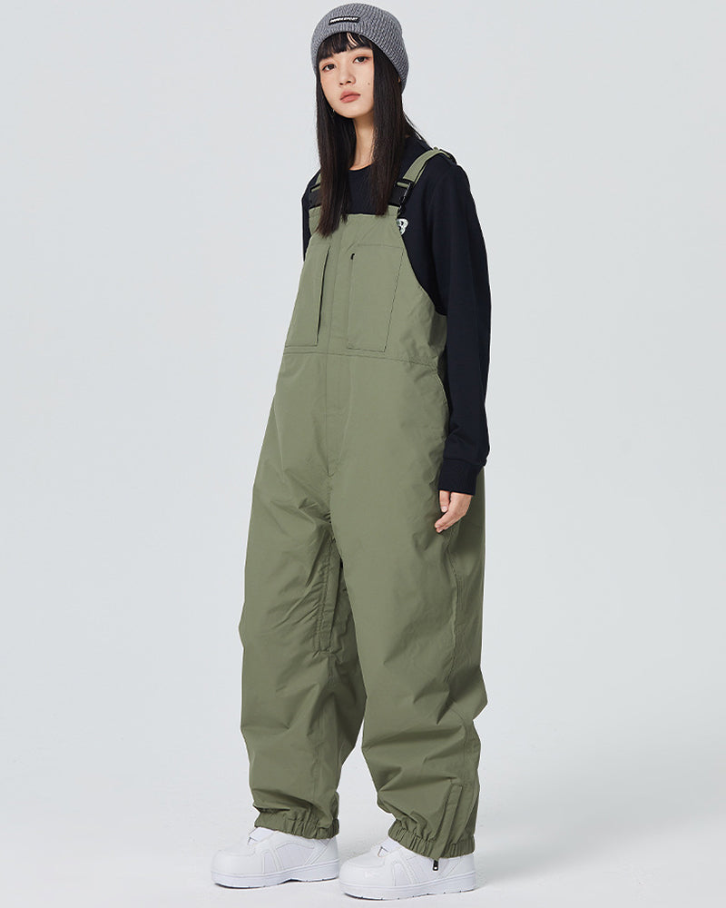 Ski Wear Outdoor Waterproof Insulated Ski Bibs - Unisex