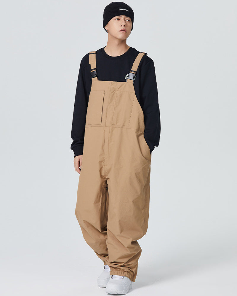 Ski Wear Outdoor Waterproof Insulated Ski Bibs - Unisex