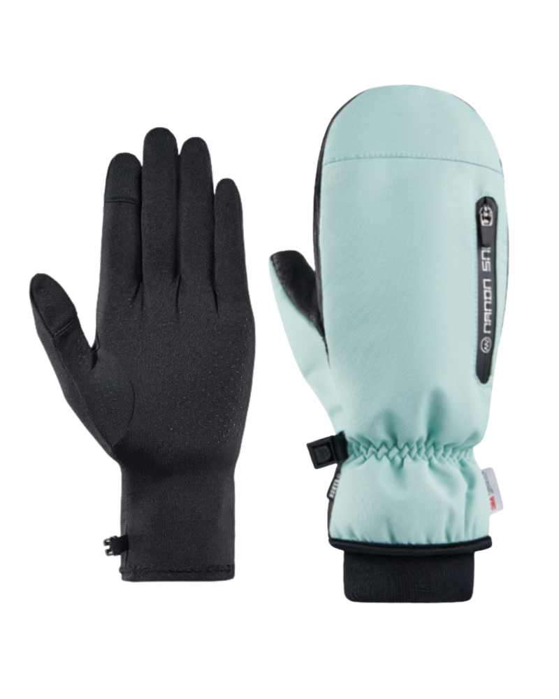Ski Wear Snowboard Waterproof Dual-Layer Ski Gloves