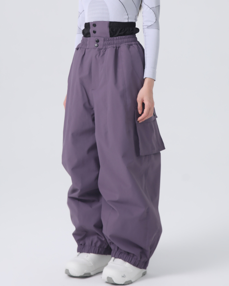 Ski Wear Snowboard Cargo Baggy Snow Pants - Unisex