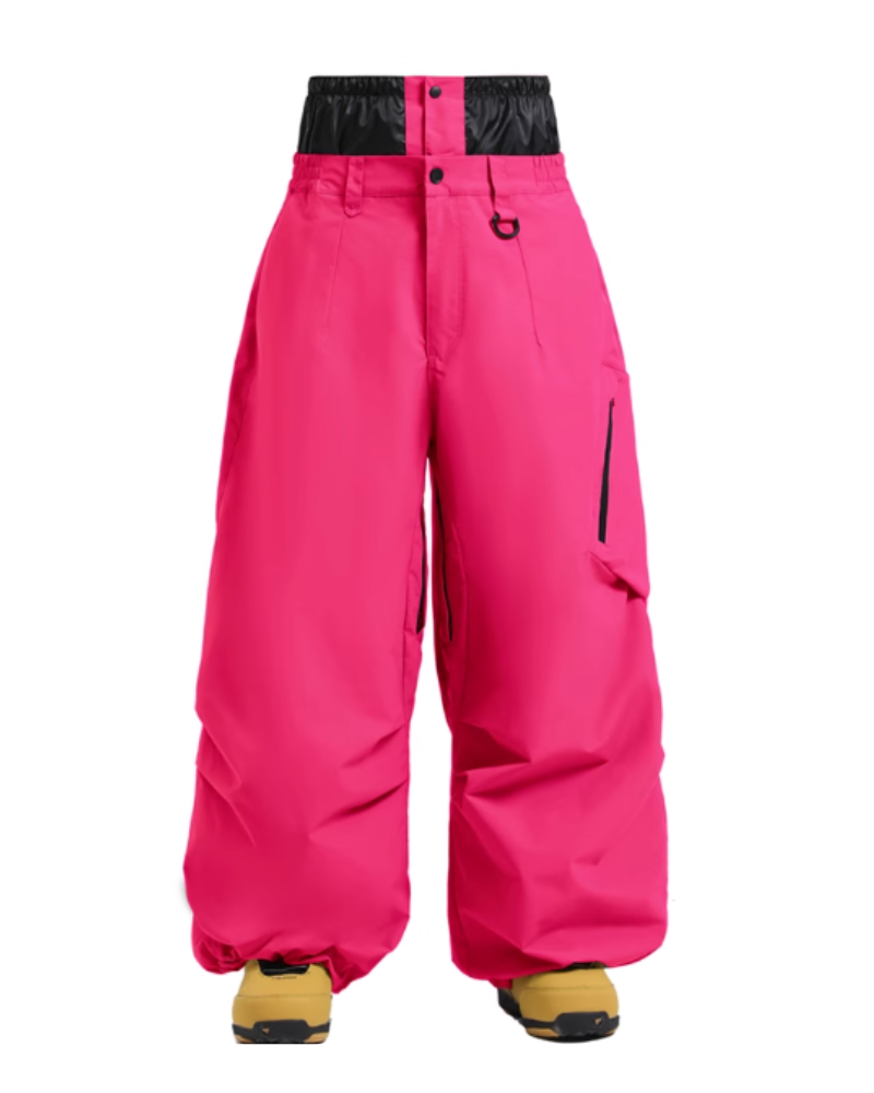 Ski Wear Snowboard Gear Cargo Baggy Snow Pants -Unisex
