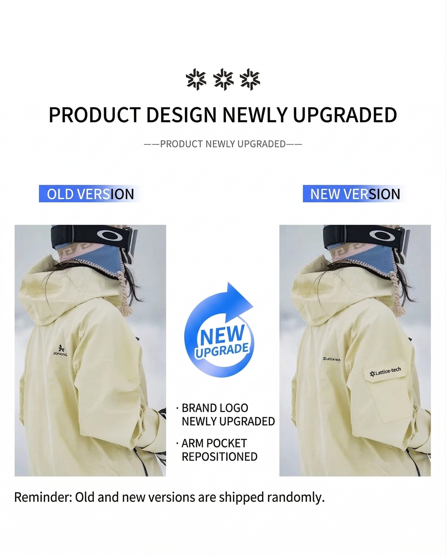 Ski Wear 3L Waterproof Windproof Hardshell Snowboard Suit -Unisex