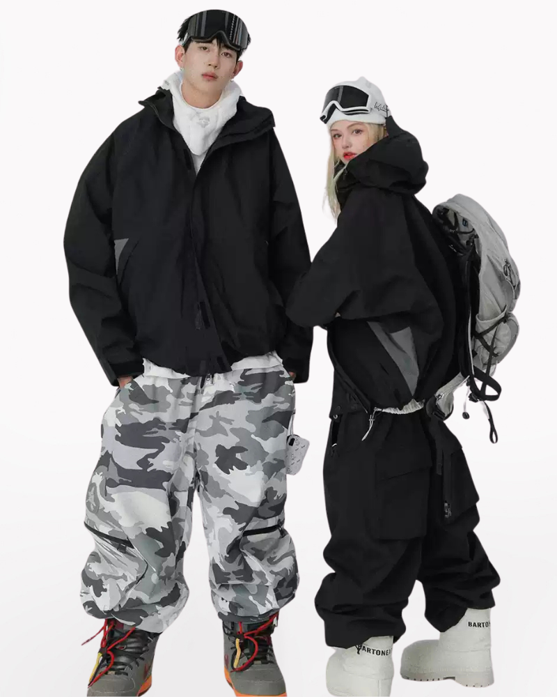 Ski Wear American Style Outdoor Snowboard Ski Suit -Unisex (Single Unit Available)