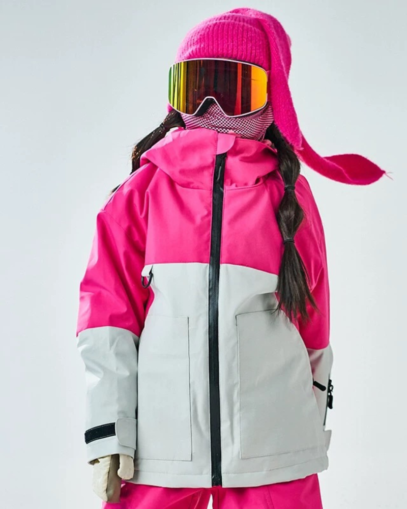 Ski Wear Outdoor Waterproof Jacket&Bibs Kids Snow Suit (Single Unit Available)