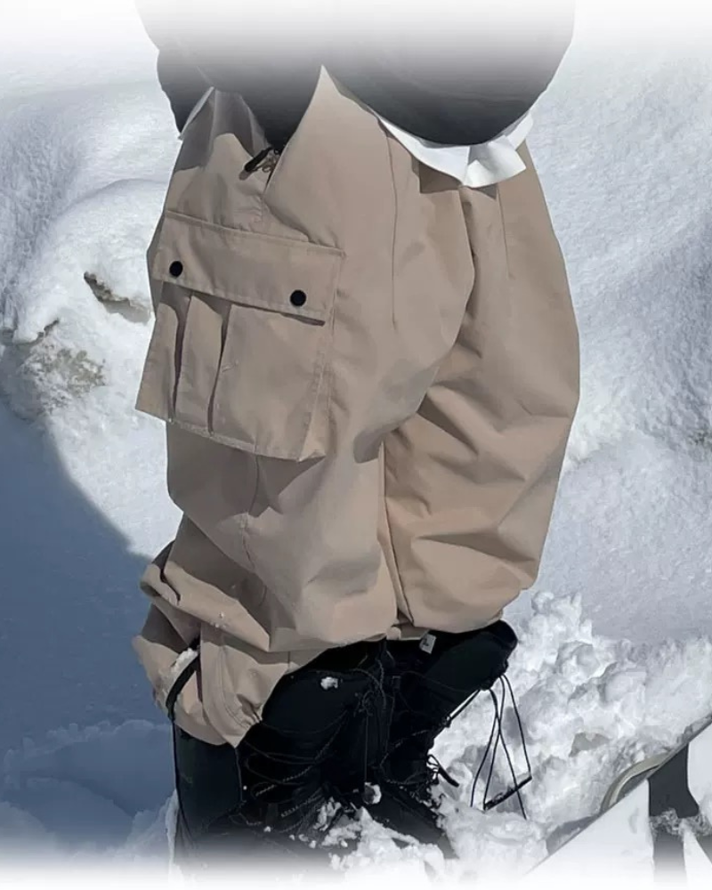 Ski Wear Snowboard Cargo Baggy Snow Pants - Unisex