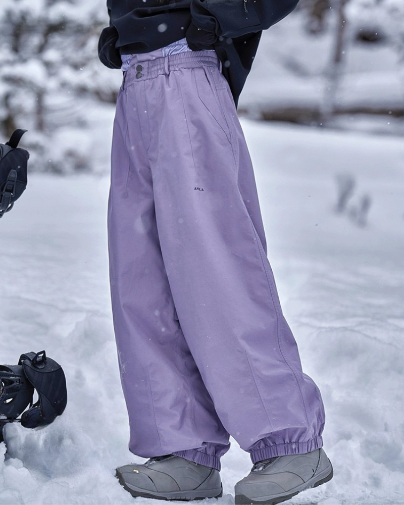 Ski Wear Windproof 3L Thick Snow Pants -Unisex