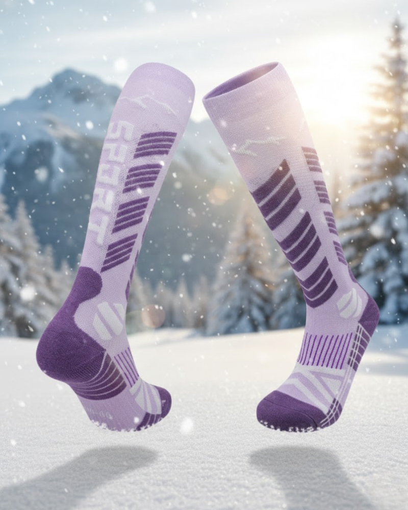Ski Wear Winter Professional Unisex Wool Ski & Snow Socks