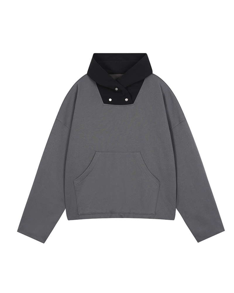 Opium Style Street Y2K Fashion Stitching Hoodie