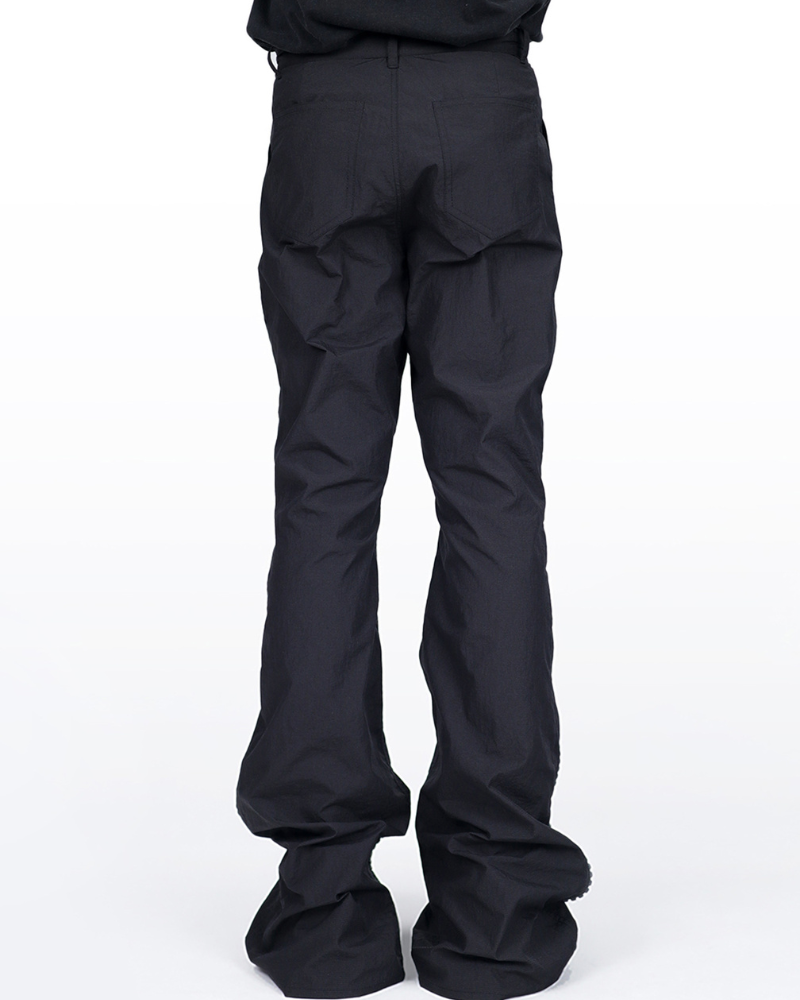 Opium Style Street Y2K Fashion Zipper Flared Pants