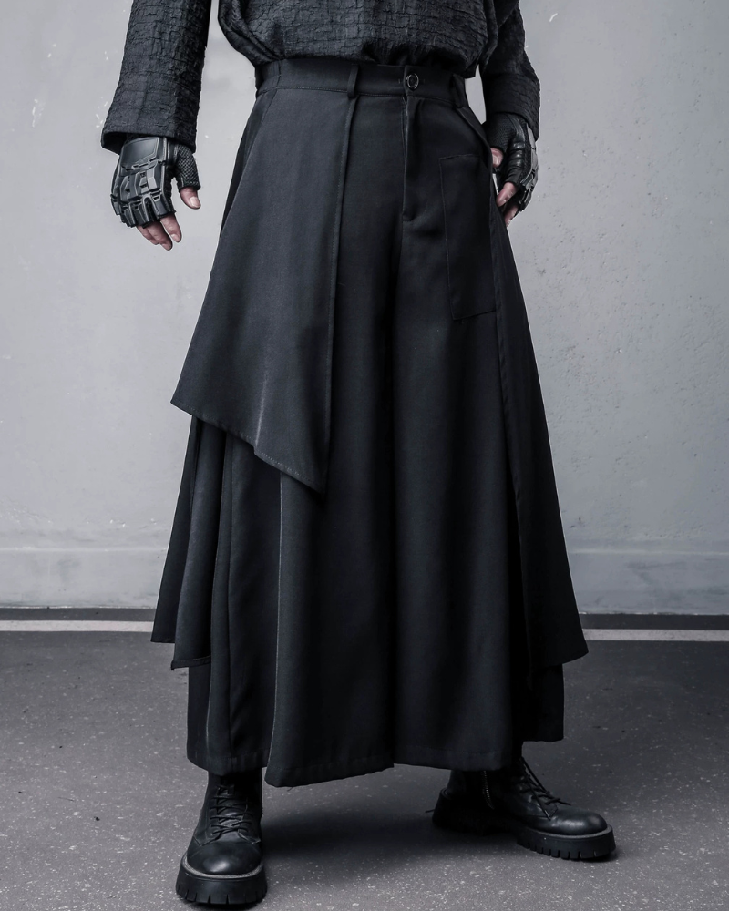 StreetWear Ninja Multi-Layer Hakama Pants