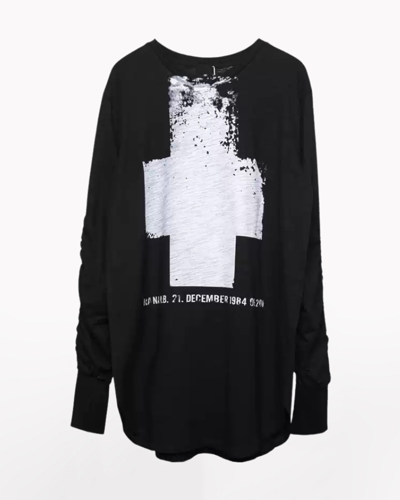 Streetwear Cross Long Sleeve T-Shirt