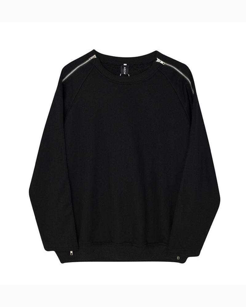 Streetwear Opium Style Dual Zip Sweatshirt