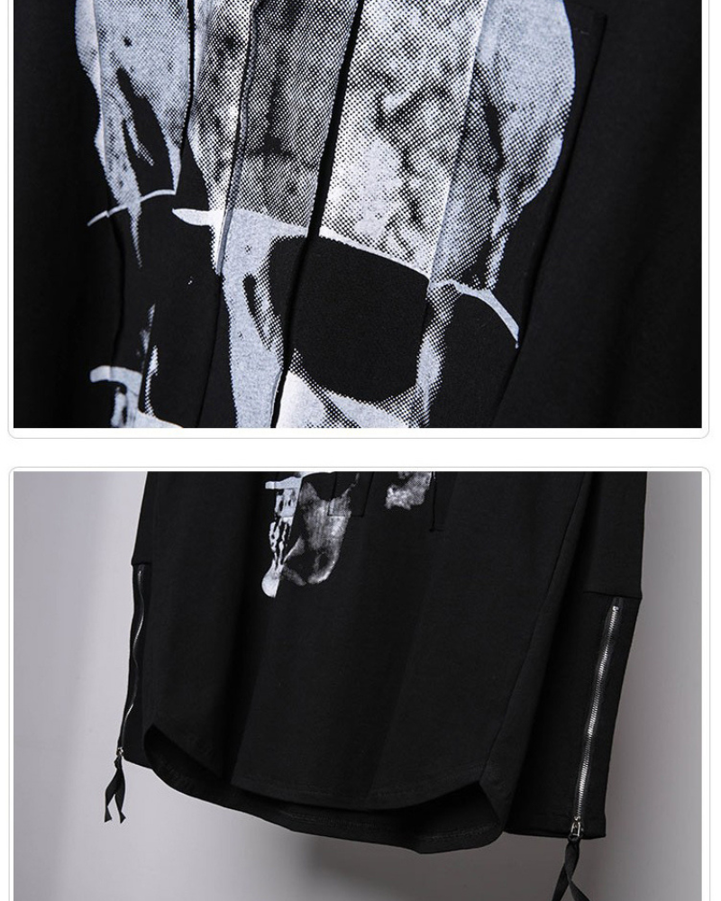 Streetwear Skeleton Long Sleeve T-Shirt