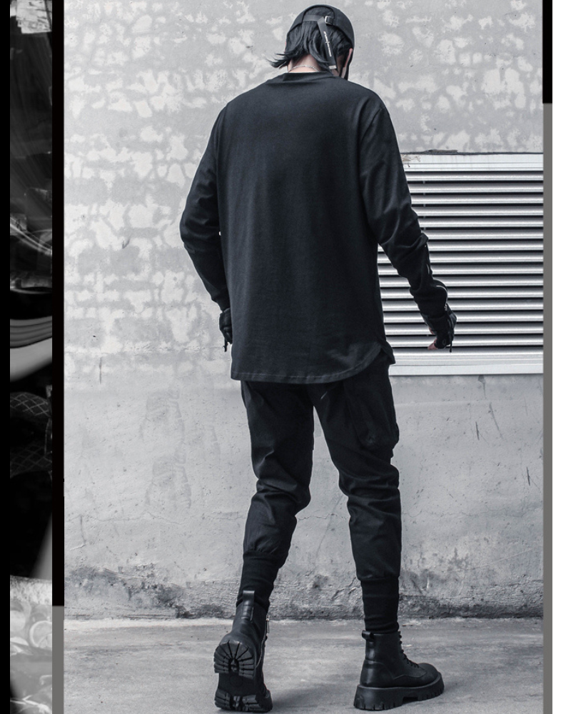 Streetwear Skeleton Long Sleeve T-Shirt