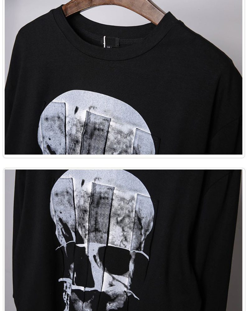 Streetwear Skeleton Long Sleeve T-Shirt