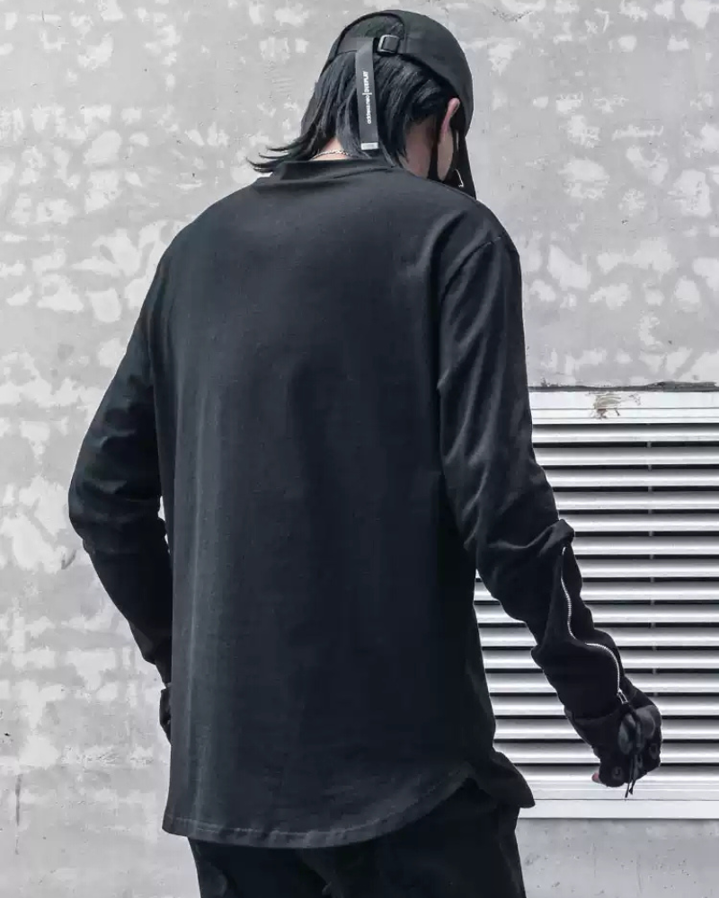 Streetwear Skeleton Long Sleeve T-Shirt