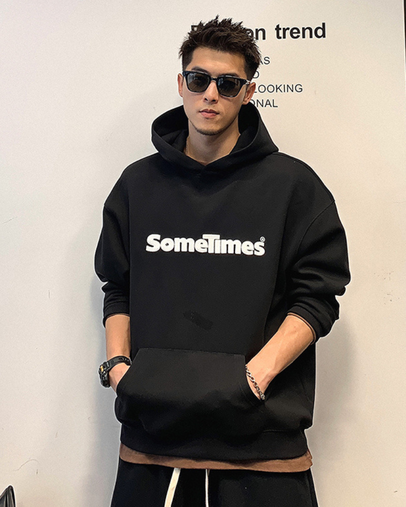 Streetwear Sports Letter Hoodie