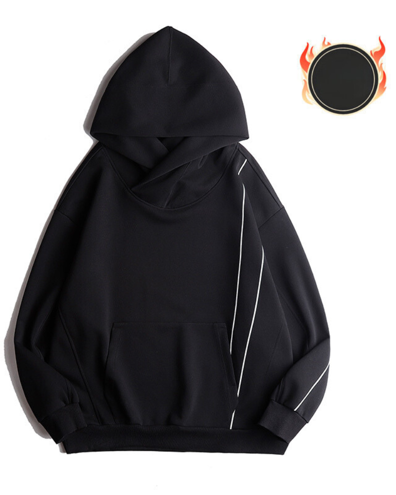 Streetwear Turtleneck Unisex Hoodie