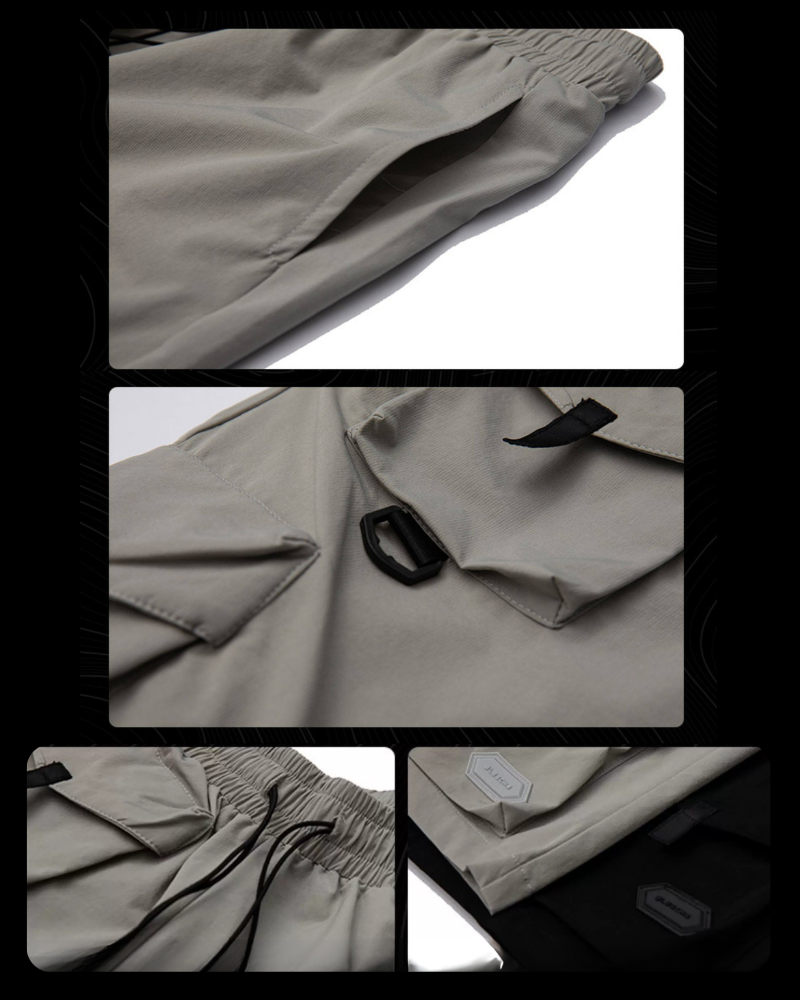 Streetwear Summer Loose-fitting Cargo Shorts