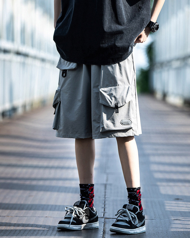 Streetwear Summer Loose-fitting Cargo Shorts