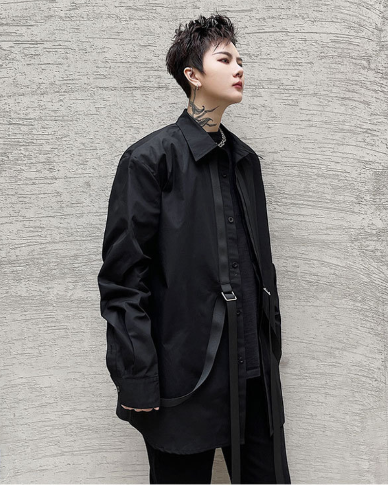 Streetwear Summer Ribbon Loose Fit Shirt