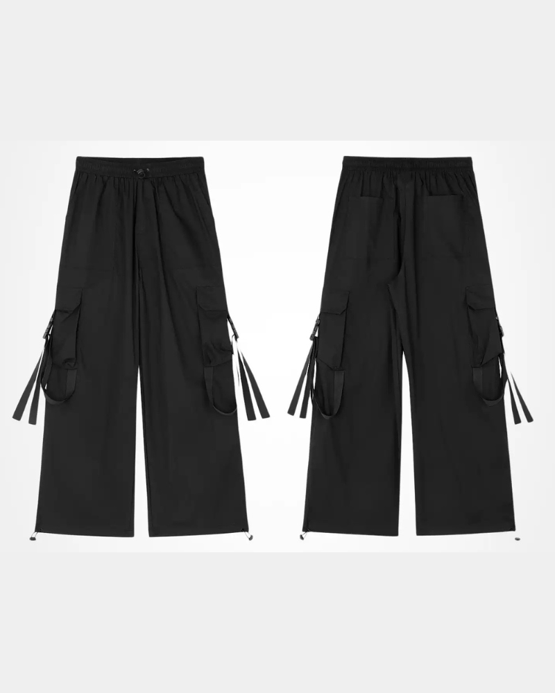 Streetwear Utility Pockets Women&