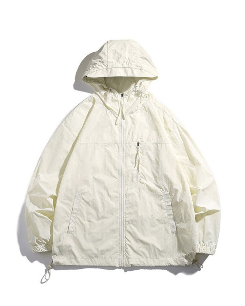 Summer Hiking Outdoor Couple Ice Silk Sun Protection Jacket