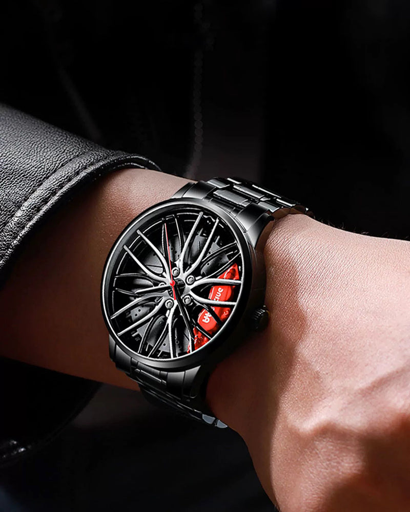 Techwear Coupe AMG488 Spinning Luminous Watch