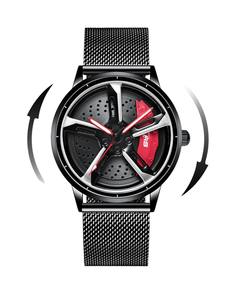 Techwear Coupe RS7 Spinning Luminous Watch