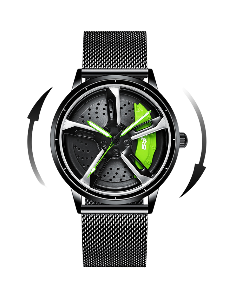 Techwear Coupe RS7 Spinning Luminous Watch