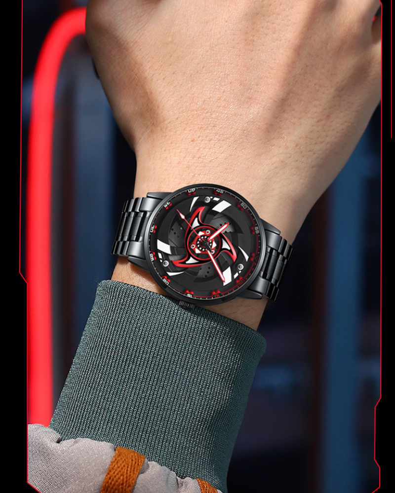 Techwear Coupe Spinning Luminous Watch