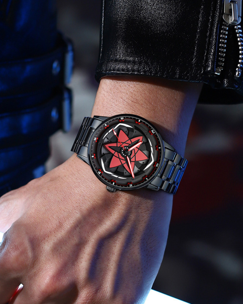 Techwear Coupe Star Spinning Luminous Watch