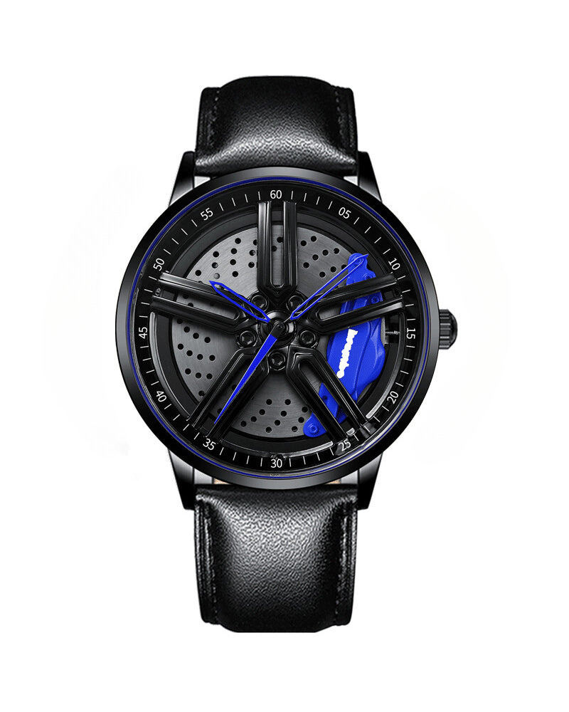 Techwear Fast & Furious Car Wheel Non Spinning Watch