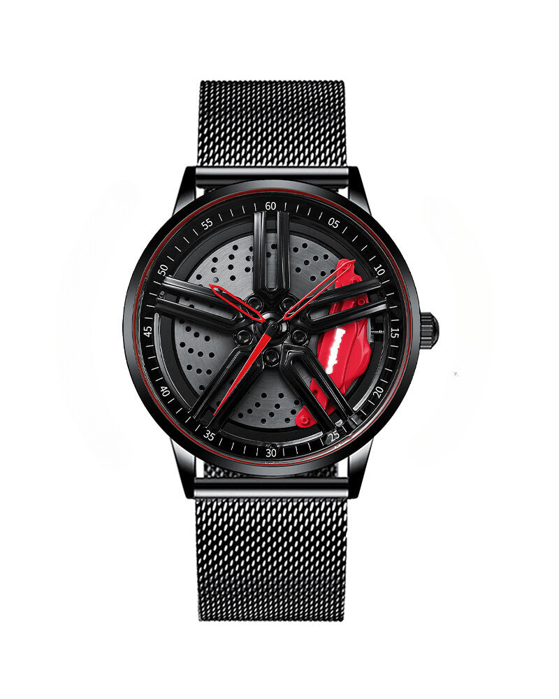 Techwear Fast & Furious Car Wheel Non Spinning Watch