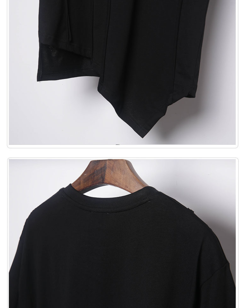 Techwear Functional Geometric Irregular T-Shirt