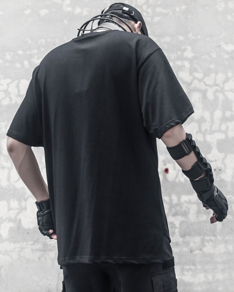 Techwear Functional Geometric Irregular T-Shirt